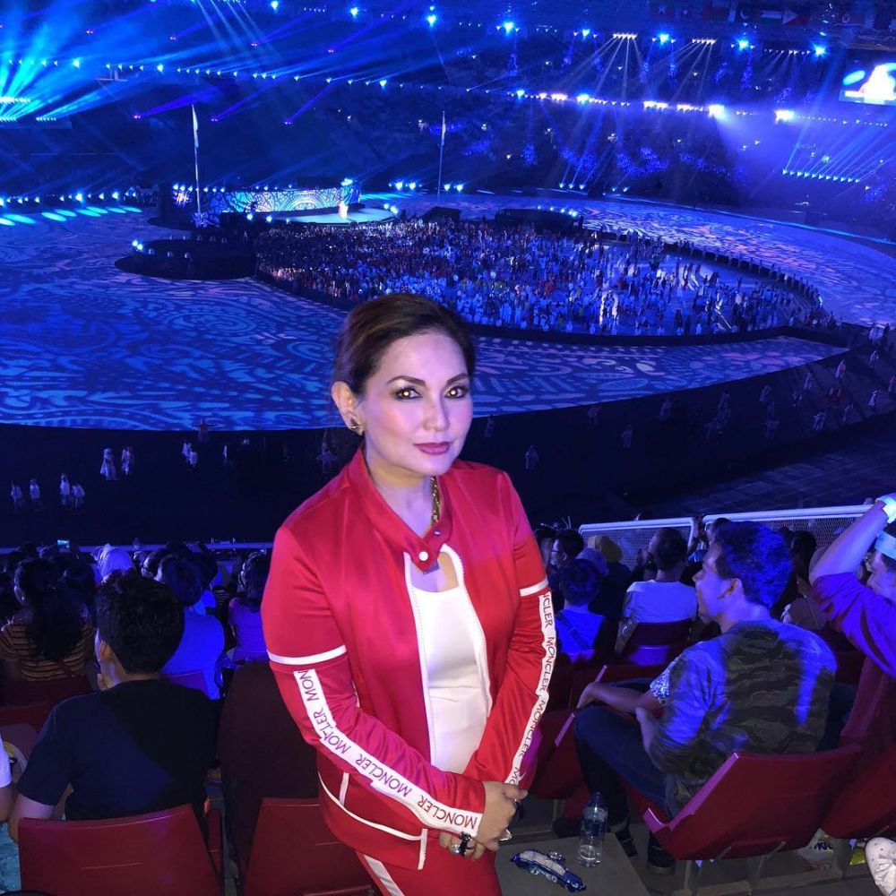 Momen seru seleb Tanah Air di Closing Ceremony Asian Games 2018