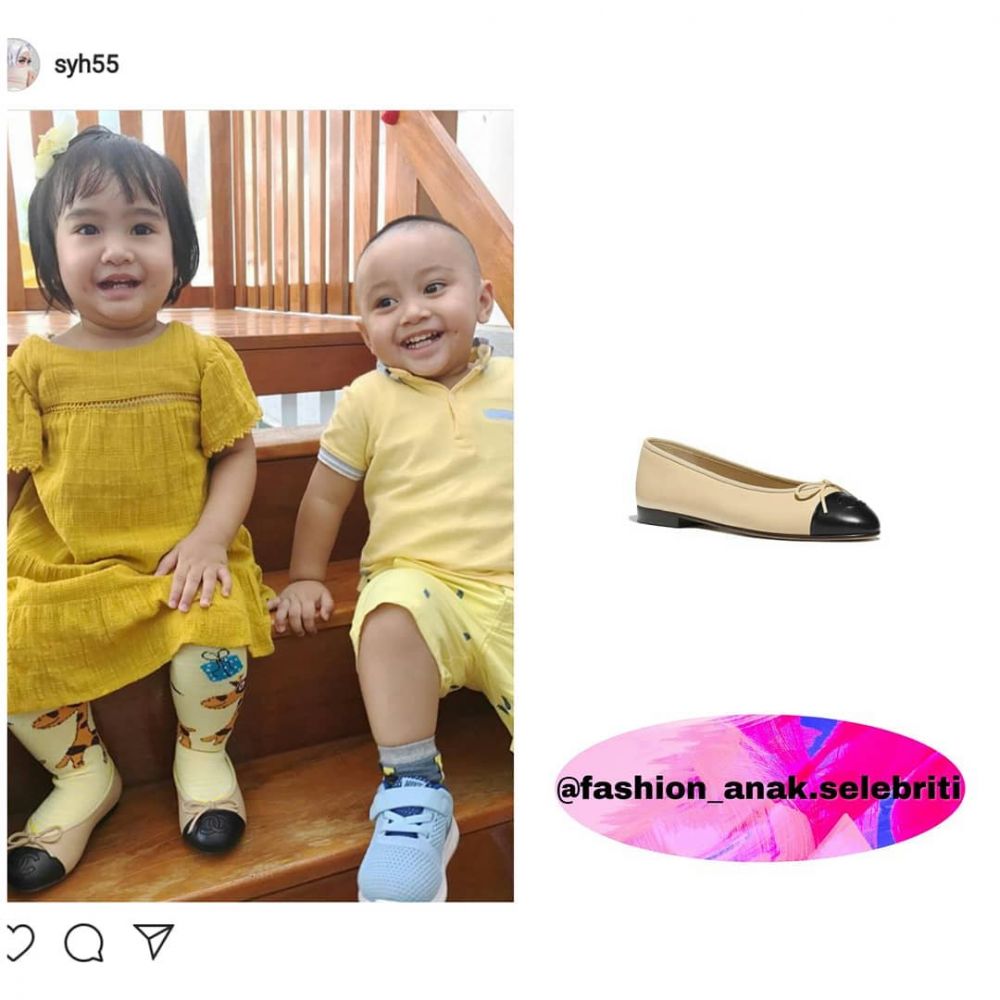 10 Fashion item Raja & Ratu keponakan Syahrini, ada yang Rp 93 juta