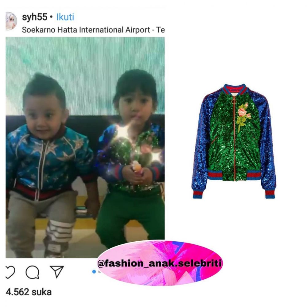 10 Fashion item Raja & Ratu keponakan Syahrini, ada yang Rp 93 juta