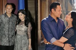 Pulang haji, gaya istri AHY di penutupan Asian Games curi perhatian