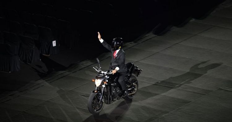 Asian Games ditutup, stuntman Jokowi akhirnya buka suara soal aksinya
