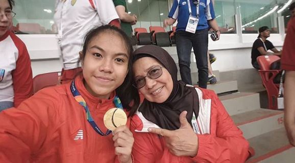 Ini sosok wanita yang jadi pelatih sprinter Lalu Muhammad Zohri dkk