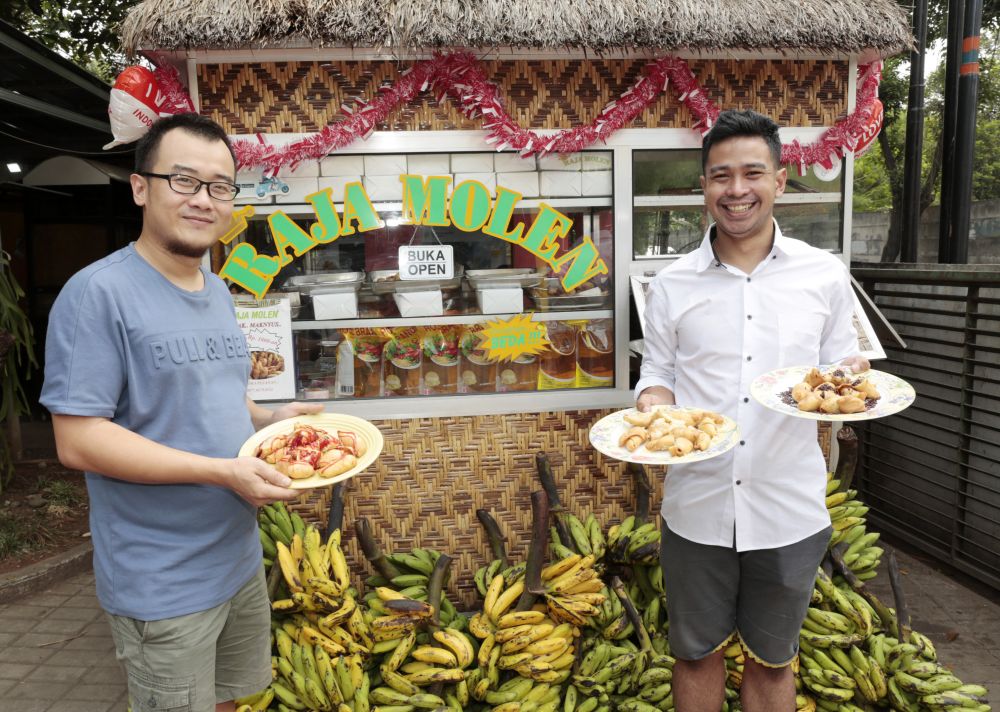 Punya 9 varian rasa, penjual pisang molen ini raup Rp 2 juta/hari