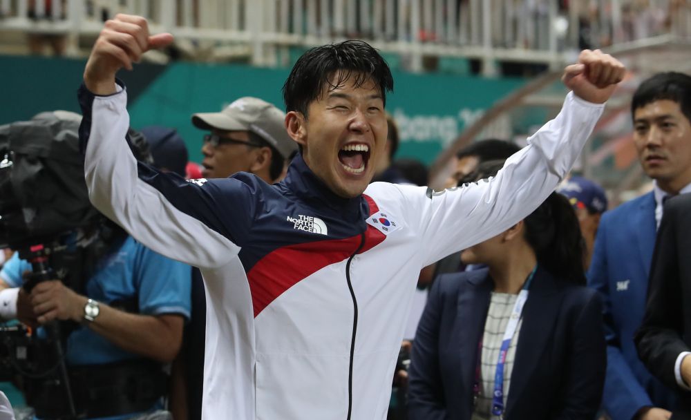 Bebas wamil, ini 10 ekspresi bahagia Son Heung-min selama Asian Games
