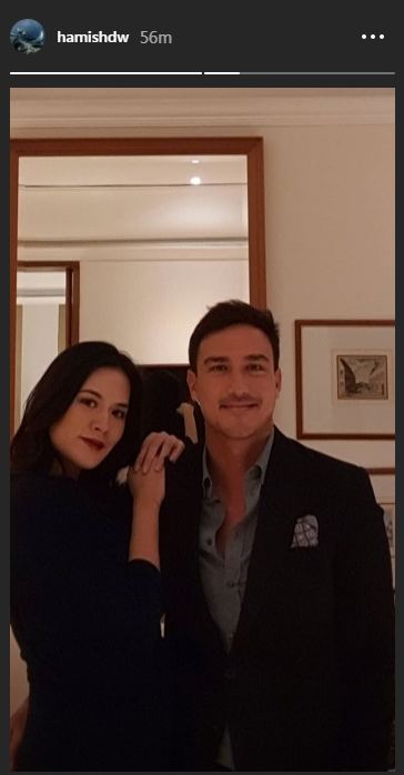 Rayakan ulang tahun pernikahan, postingan Raisa-Hamish bikin baper