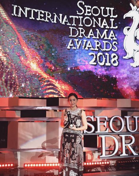 10 Momen Tatjana Saphira di Seoul International Drama Awards 2018 