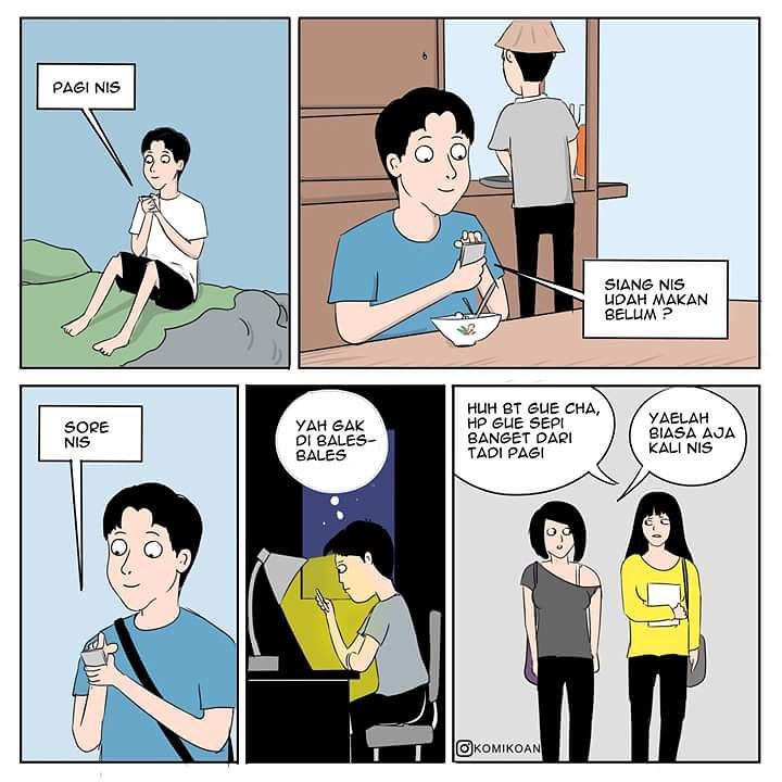 10 Kisah cinta pahit dalam komik strip ini deritanya tiada akhir