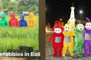 7 Potret seandainya Teletubbies tinggal di Indonesia, kocak banget