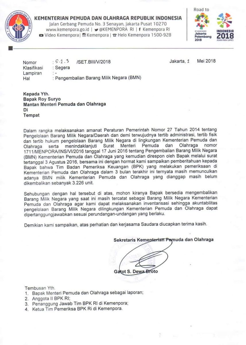 Soal tagihan 3.226 aset, Roy Suryo merasa difitnah & ambil jalur hukum