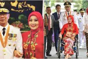 Berkursi roda dampingi Ridwan Kamil, ini 10 momen pengobatan Atalia