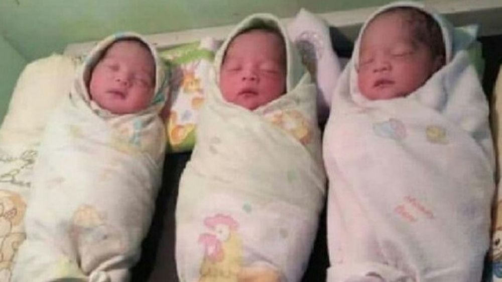 Lahir di perjalanan, bayi kembar 3 ini dinamai pakai merek mobil