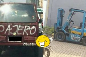 10 Tulisan di kendaraan ini kocaknya keterlaluan, hanya di Indonesia