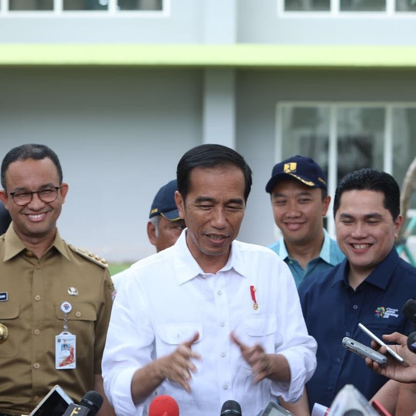 Jadi ketua timses pilpres, ini 8 potret akrab Erick Thohir dan Jokowi