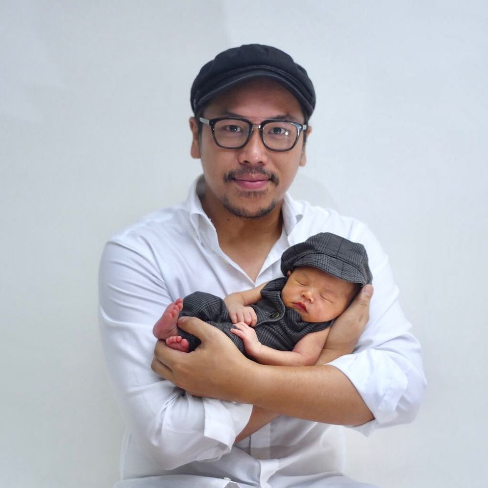 Baru lahir, begini 6 pemotretan baby Geva putra Sammy Simorangkir