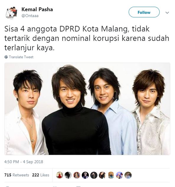 7 Komentar kocak korupsi DPRD Malang ini bikin senyum kecut