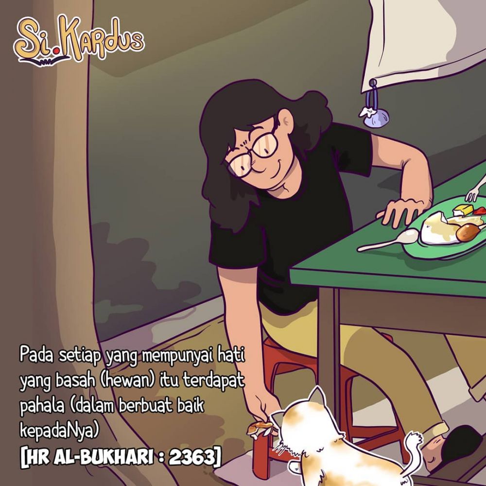 7 Komik strip ini penuh pesan religius, bikin sanubarimu adem