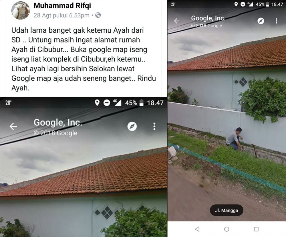 Iseng Pakai Google Maps Di Kampung