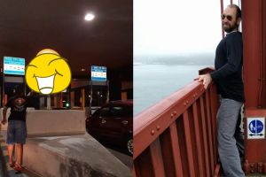 Tirukan rambu-rambu jalan, 10 kelakuan orang ini konyol banget