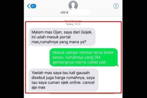 Kisah driver ojol niat batalkan order karena baper ini endingnya kocak