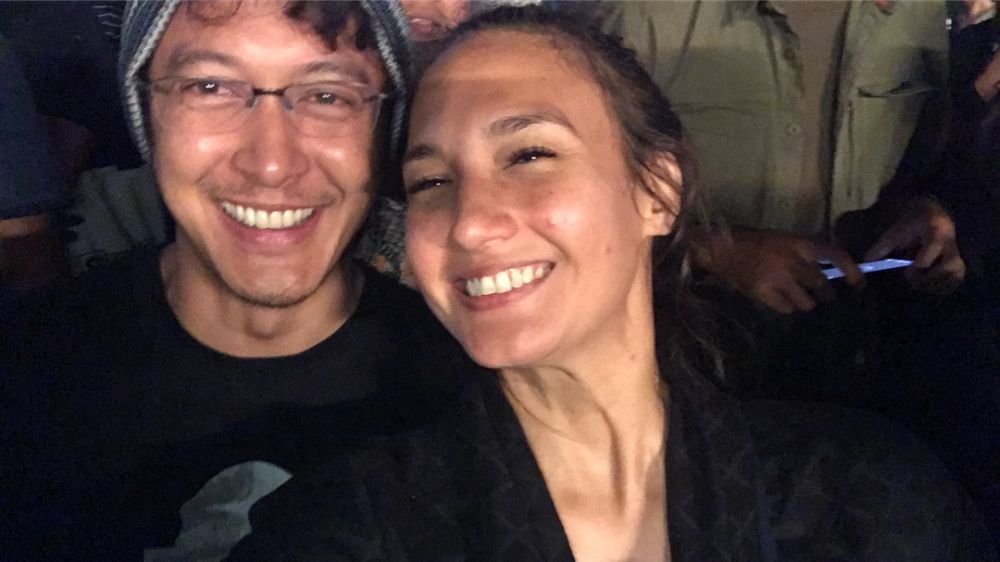 10 Potret manis bulan madu Nadine & Dimas Anggara, so sweet abis