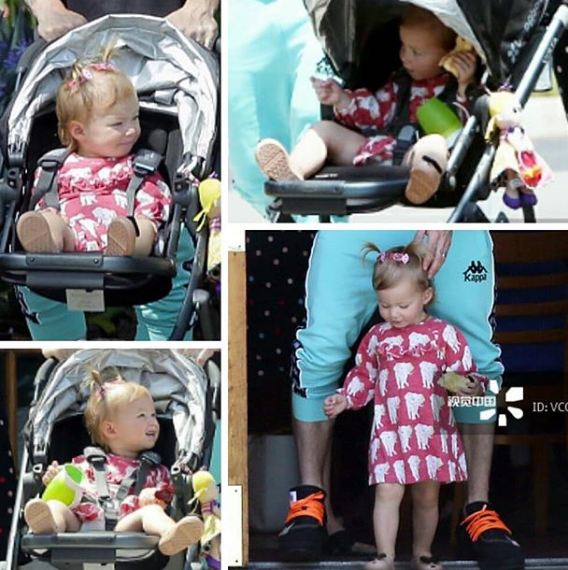 10 Potret anak Adam Levine dan Behati Prinsloo yang jarang terekspos