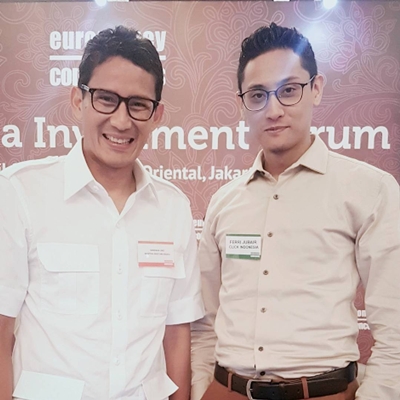 Bak kembaran Sandiaga Uno, 10 gaya Ferri Jubair ini tak kalah kece