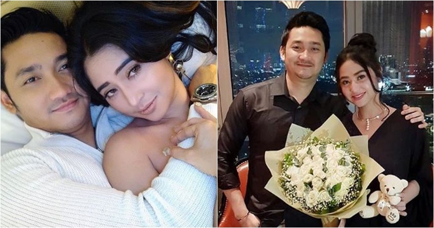 Rayakan ultah pernikahan, Dewi Perssik blak-blakan soal rumah tangga