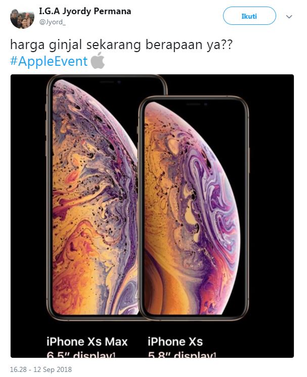10 Cuitan kocak produk terbaru Apple ini bikin ketawa tapi kasihan