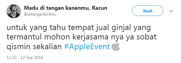 10 Cuitan kocak produk terbaru Apple ini bikin ketawa tapi kasihan