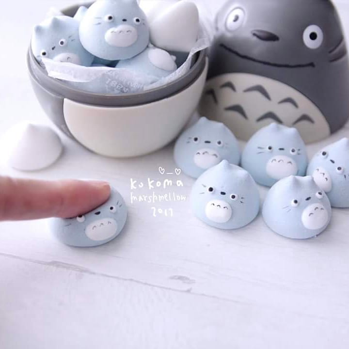 10 Kreasi marshmallow bentuk karakter kartun ini bikin gemas maksimal