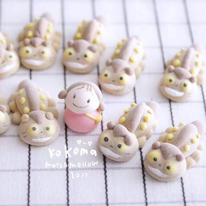 10 Kreasi marshmallow bentuk karakter kartun ini bikin gemas maksimal