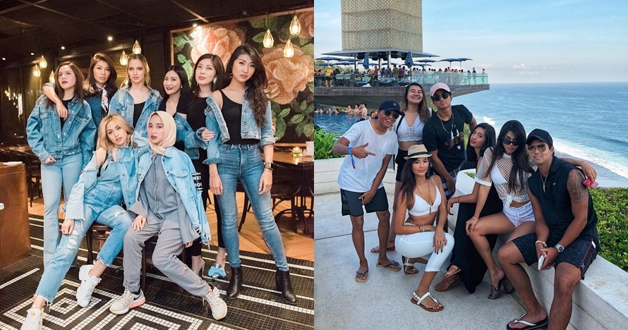 Dijuluki friendship goal, begini gaya 8 geng seleb saat hangout