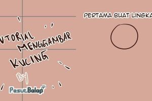 6 Langkah menggambar kucing ini endingnya bikin kamu auto wibu