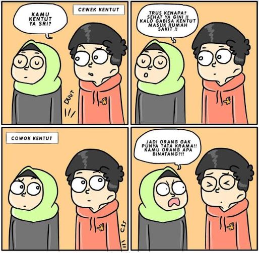 7 Komik strip beda kehidupan cowok dan cewek, ada benarnya