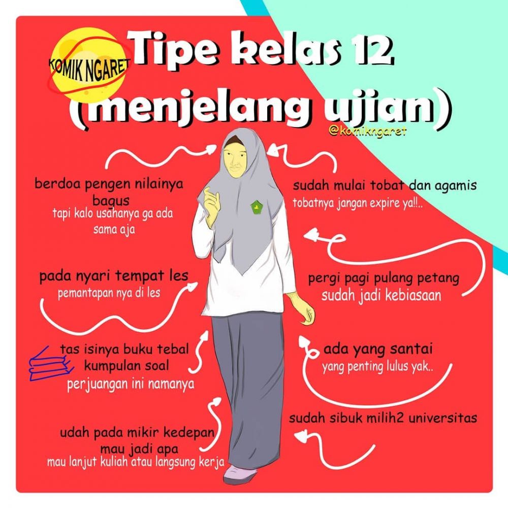 9 Tipe anak SMA yang sering ditemui, kamu salah satunya?