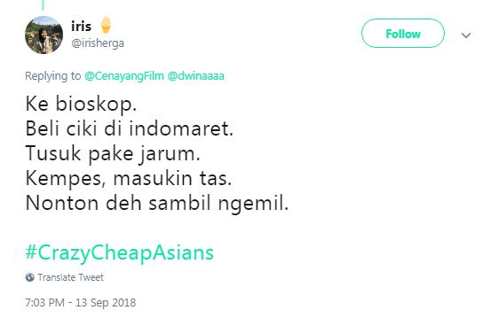 9 Cuitan kocak #CrazyCheapAsians ini bikin ngakak sampai kaya