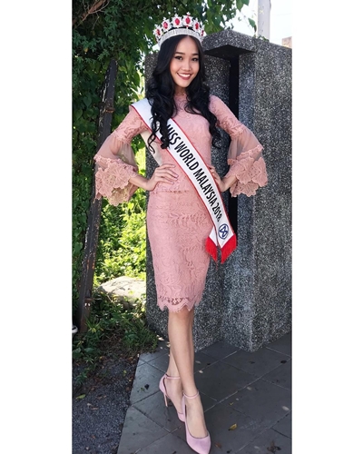 10 Potret Larissa Ping, gadis Dayak yang juarai Miss World Malaysia