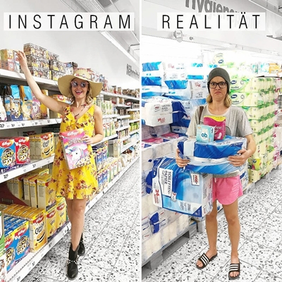 15 Potret wanita di Instagram vs realita ini bikin kamu senyum simpul