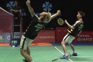 Libas pasangan China, Marcus/Kevin rebut juara Japan Open 2018 