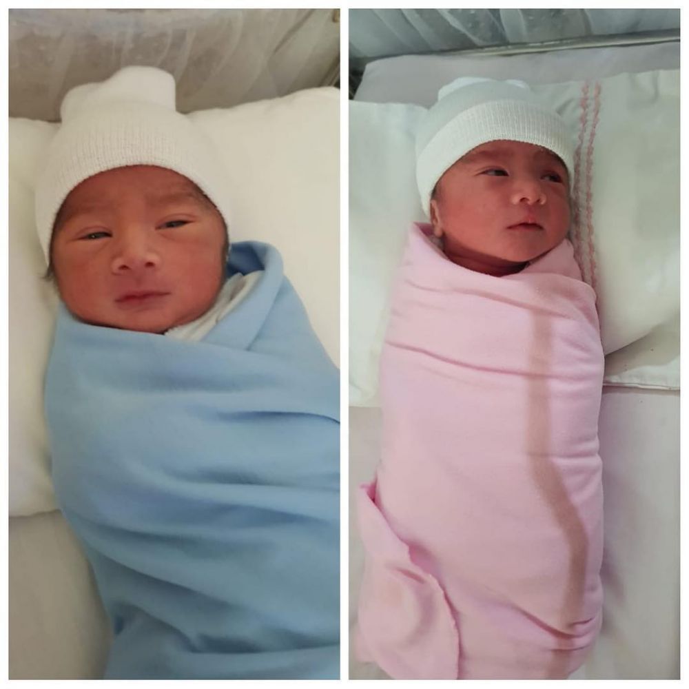 Presenter Eat Bulaga, Fiona Fachru lahirkan bayi kembar pengantin 