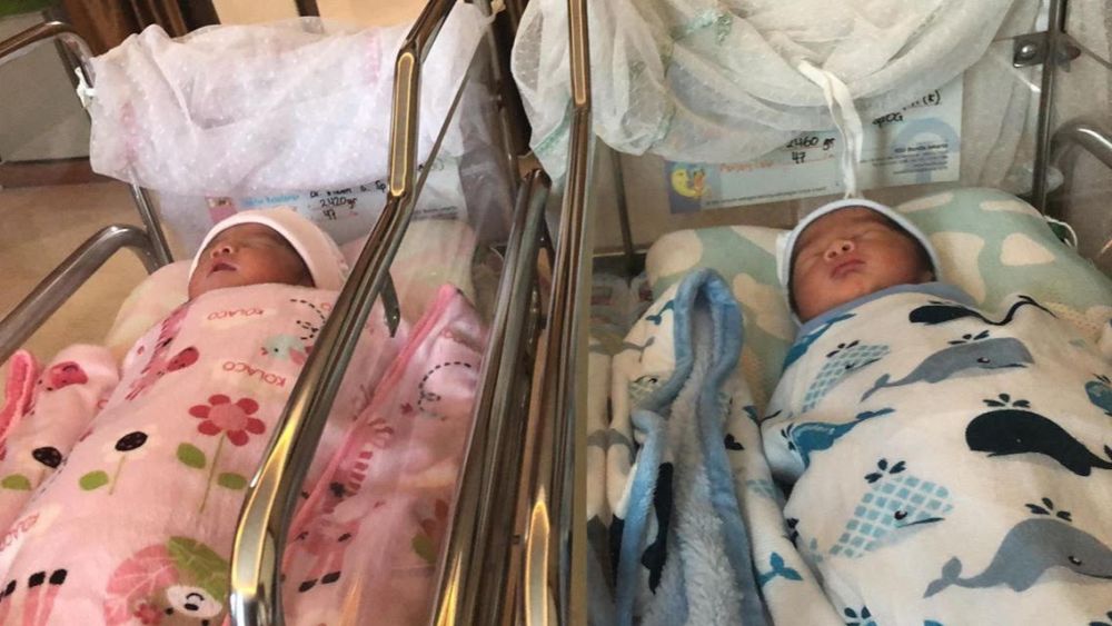 Presenter Eat Bulaga, Fiona Fachru lahirkan bayi kembar pengantin 