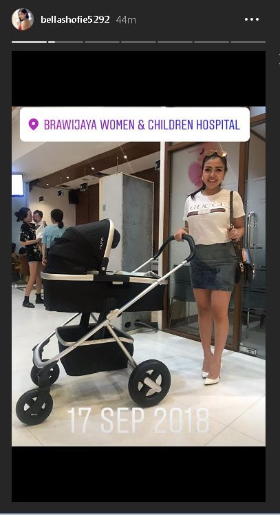 Dikabarkan melahirkan, Bella Shofie posting perubahan bentuk tubuh