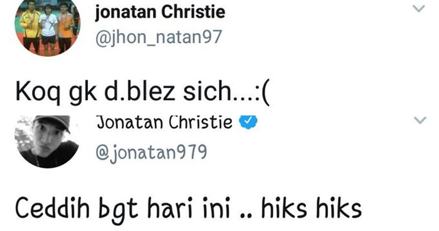 6 Pebulutangkis Indonesia ini pernah unggah status alay, bikin ngakak