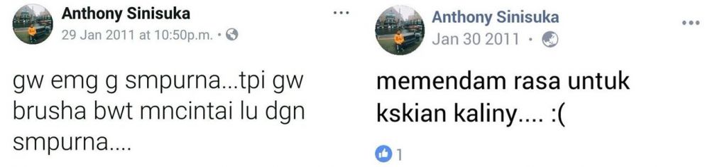 6 Pebulutangkis Indonesia ini pernah unggah status alay, bikin ngakak