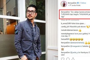 Di balik gaya kerennya, 15 caption ini bukti Ferry Salim dewa receh