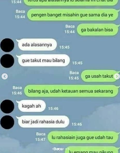 6 Chat labrak sahabat yang nikung pacar ini endingnya nggak terduga