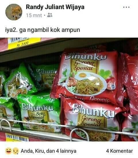 9 Tulisan nyeleneh di barang dagangan ini bikin pembeli ketawa bingung