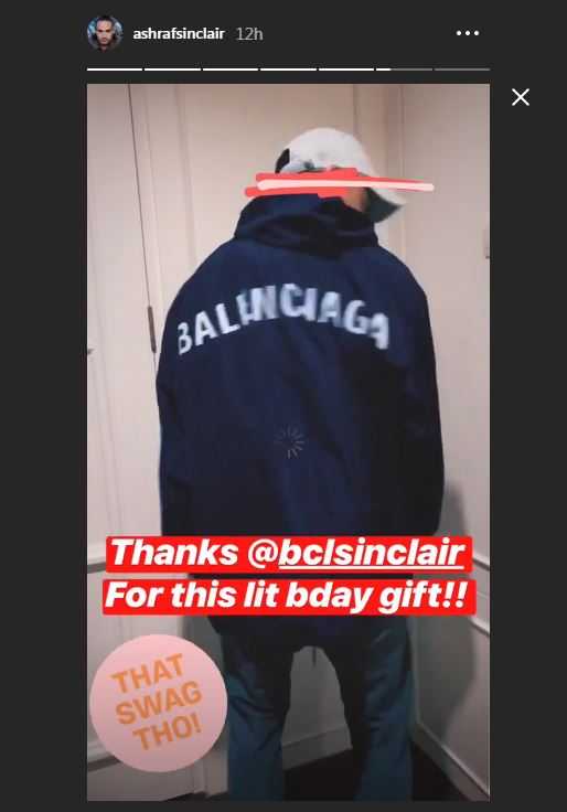 8 Momen manis perayaan ulang tahun Ashraf, kado dari BCL tak terduga