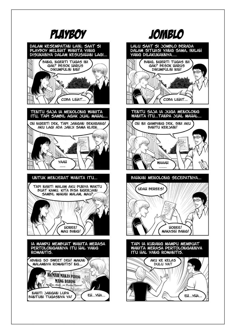 10 Beda karakteristik playboy vs jomblo, cewek wajib tahu nih