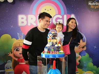 10 Momen kemeriahan pesta ultah Brie ke-1, anak Acha Septriasa